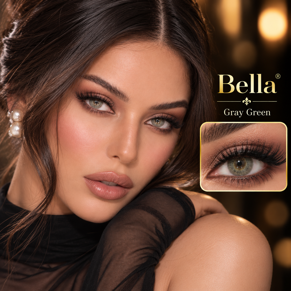 Party Wear Glam Bundle - 3 Unique Shades | Topaz #12 + Ice #18 + Gray Green Mix | Night Party Collection